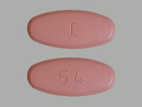 Image 1 - Imprint I 64 - hydrochlorothiazide/valsartan 12.5 mg / 320 mg