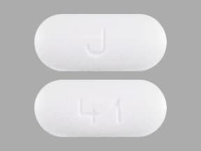 Imprint J 41 - modafinil 100 mg