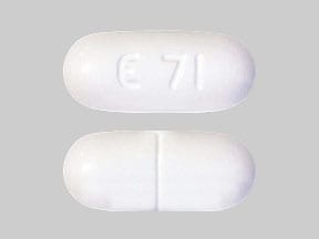 Image 1 - Imprint E 71 - methenamine 1 gram