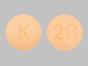 Image 1 - Imprint K 28 - amlodipine/olmesartan 5 mg / 40 mg