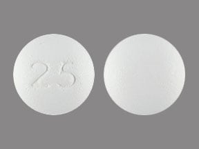 Pill Finder: 25 White Round - Medicine.com