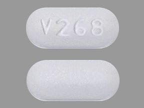 Image 1 - Imprint V268 - Virt-Phos 250 Neutral sodium phosphate (dibasic) 852 mg, potassium phosphate (monobasic) 155 mg and sodium phosphate (monobasic) 130 mg