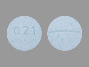 Image 1 - Imprint 021 - nadolol 40 mg