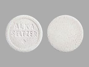 Image 1 - Imprint ALKA SELTZER + - Alka-Seltzer Plus Cold aspirin 325 mg / chlorpheniramine maleate 2 mg / phenylephrine bitartrate 7.8 mg