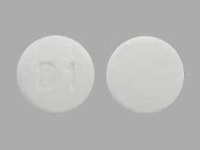 Image 1 - Imprint D1 - deferasirox 125 mg