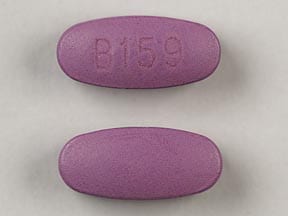 Image 1 - Imprint B159 - Vinate GT Prenatal Multivitamins with Folic Acid 1 mg and Docusate