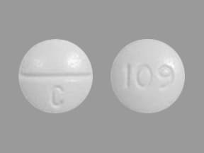 Imprint 109 C - carbinoxamine 4 mg