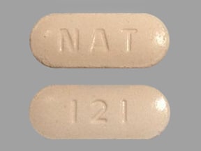 Image 1 - Imprint NAT 121 - rizatriptan 10 mg (base)