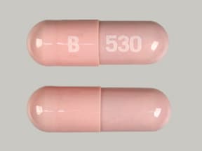 Image 1 - Imprint B 530 - Vinate IC Prenatal Multivitamins with Folic Acid 1 mg
