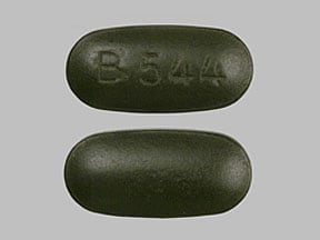 Image 1 - Imprint B 544 - Multigen Plus Vitamin B Complex with C, Folic Acid and Iron