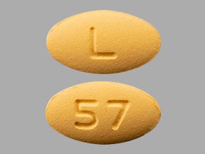 Image 1 - Imprint L 57 - tadalafil 10 mg