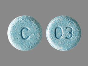 Image 1 - Imprint C 03 - risperidone 2 mg