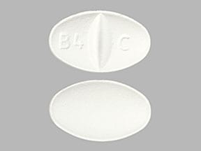 Image 1 - Imprint B4 C - escitalopram 20 mg (base)