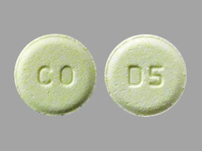 Image 1 - Imprint D5 CO - olanzapine 5 mg