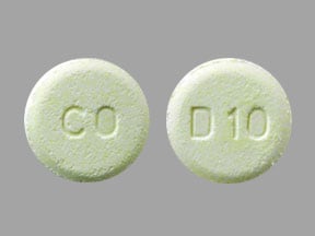 Image 1 - Imprint D10 CO - olanzapine 10 mg