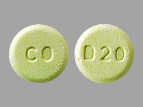 Image 1 - Imprint D20 CO - olanzapine 20 mg