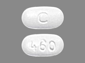 Image 1 - Imprint C 460 - paroxetine 40 mg