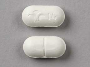 Image 1 - Imprint Logo 14 - Ru-Hist Forte chlorpheniramine maleate 4 mg / phenylephrine hydrochloride 10 mg / pyrilamine maleate 25 mg