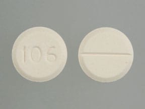 Image 1 - Imprint 106 - bethanechol 50 mg