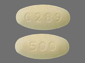 Image 1 - Imprint C289 500 - levofloxacin 500 mg