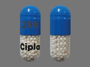 Image 1 - Imprint 299 Cipla - duloxetine 60 mg