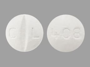 Image 1 - Imprint C L 408 - metoprolol 100 mg