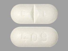 Image 1 - Imprint C L 409 - metoprolol 200 mg