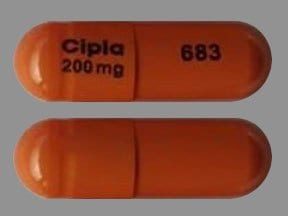 Image 1 - Imprint Cipla 200 mg 683 - pregabalin 200 mg