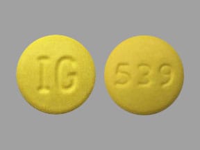 Image 1 - Imprint IG 539 - bupropion 75 mg