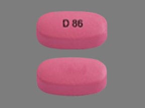 Image 1 - Imprint D 86 - divalproex sodium 500 mg