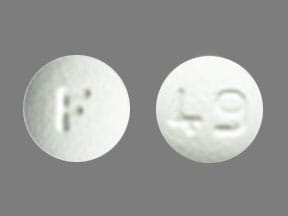 Image 1 - Imprint F 49 - galantamine 4 mg