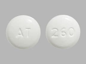 Image 1 - Imprint AT 260 - methylphenidate 2.5 mg