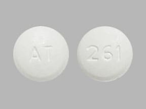 Image 1 - Imprint AT 261 - methylphenidate 5 mg