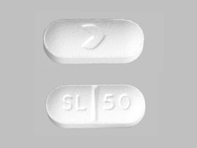 Image 1 - Imprint SL 50 > - sertraline 50 mg