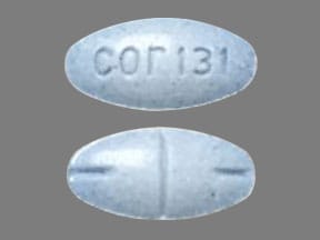 Image 1 - Imprint cor 131 - amphetamine/dextroamphetamine 7.5 mg