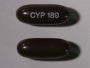 Image 1 - Imprint CYP 189 - Ferrogels Forte ascorbic acid, folic acid, cyanocobalamin and ferrous fumarate