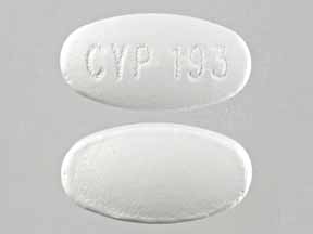 Image 1 - Imprint CYP 193 - Prenatabs Rx 29-1 MG