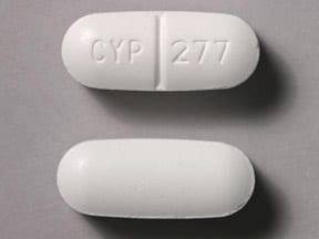 Image 1 - Imprint CYP 277 - guaifenesin/pseudoephedrine 1200 mg / 75 mg