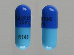 Image 1 - Imprint FLUOXETINE 20mg R148 - fluoxetine 20 mg