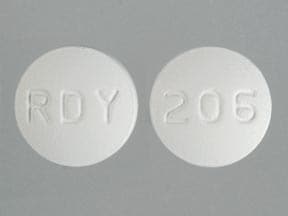 Image 1 - Imprint RDY 206 - risperidone 4 mg