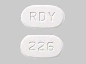 Image 1 - Imprint RDY 226 - lamotrigine 25 mg