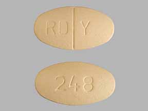 Image 1 - Imprint RDY 248 - levetiracetam 1000 mg