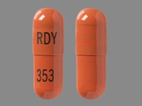 Image 1 - Imprint RDY 353 - rivastigmine 3 mg