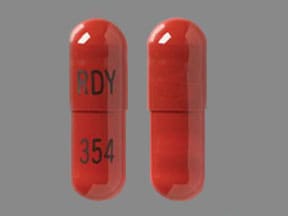 Image 1 - Imprint RDY 354 - rivastigmine 4.5 mg