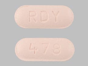 Image 1 - Imprint RDY 478 - zolpidem 5 mg