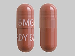 Imprint 5MG RDY 527 - tacrolimus 5 mg