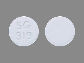 Image 1 - Imprint SG 319 - lamotrigine 25 mg