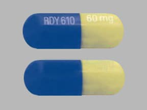 RDY610 60mg - Duloxetine Hydrochloride Delayed-Release