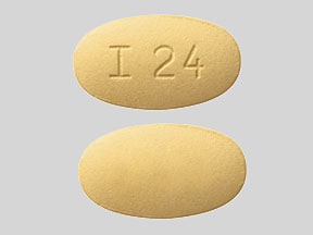 Image 1 - Imprint I 24 - glyburide/metformin 5 mg / 500 mg