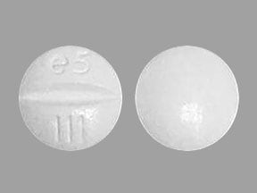 Image 1 - Imprint e5 111 - phenobarbital 32.4 mg